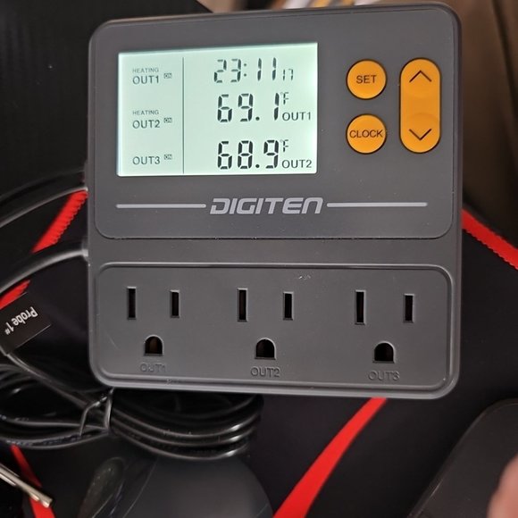 NWOB DIGITEN Temperature Controller Timer Reptile Thermostat Day Night TTC-1003 - Picture 7 of 7